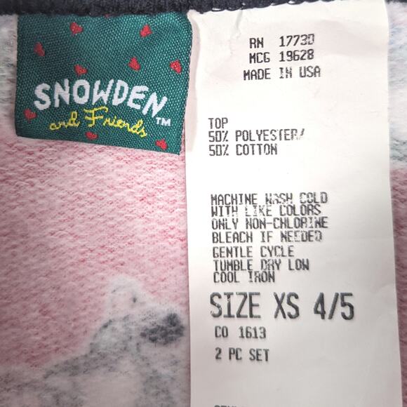 Vintage Snowden Sweatshirt Girls Size 3T Red Raggedy Andy - Picture 4 of 4